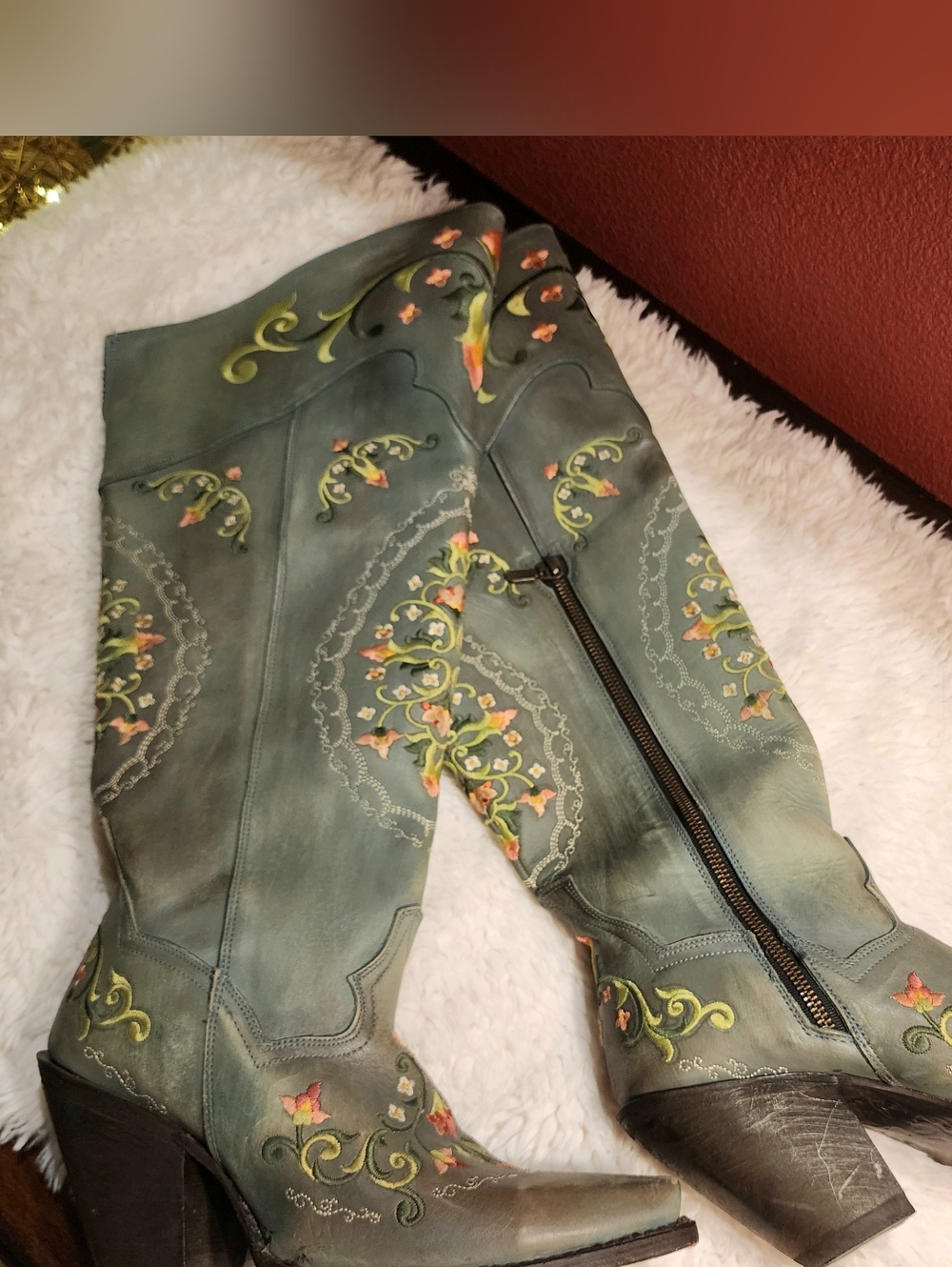 Dan Post Flower Child Embroidered  Boots